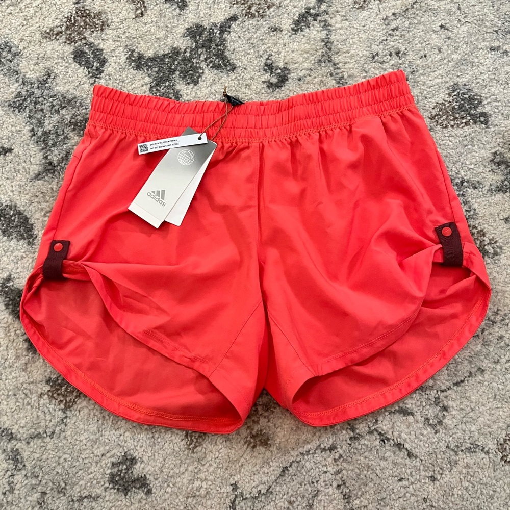Adidas Women's Pacer Snap Woven Shorts - Size S